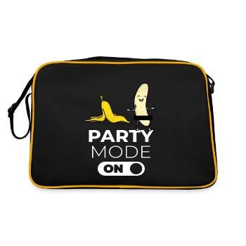 Fête Banane - Sac Retro - noir/or - Dos