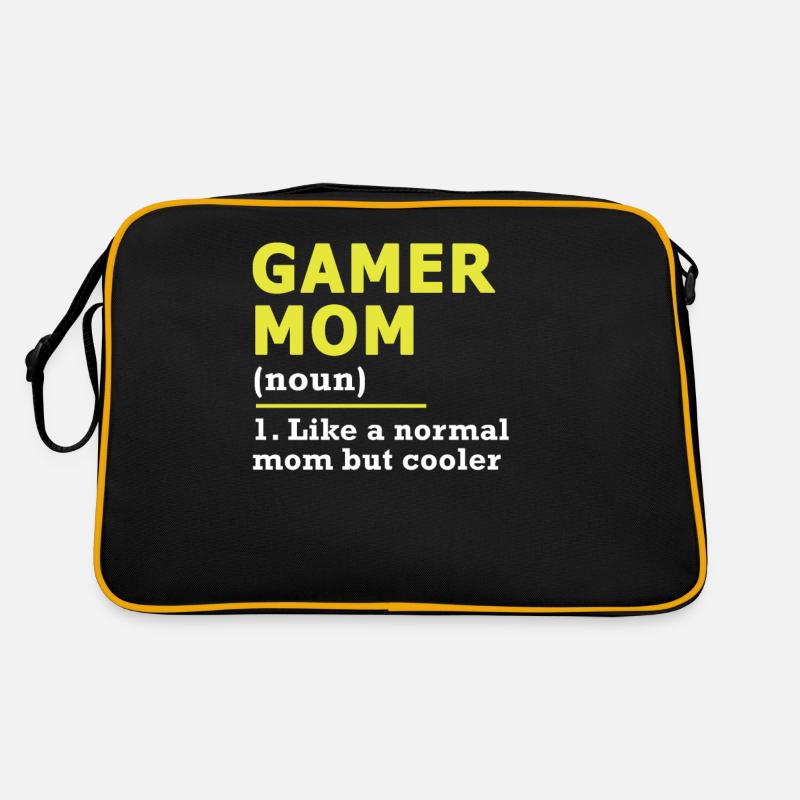 Gamer Mom Gaming Mutter Geschenk Retro Tasche