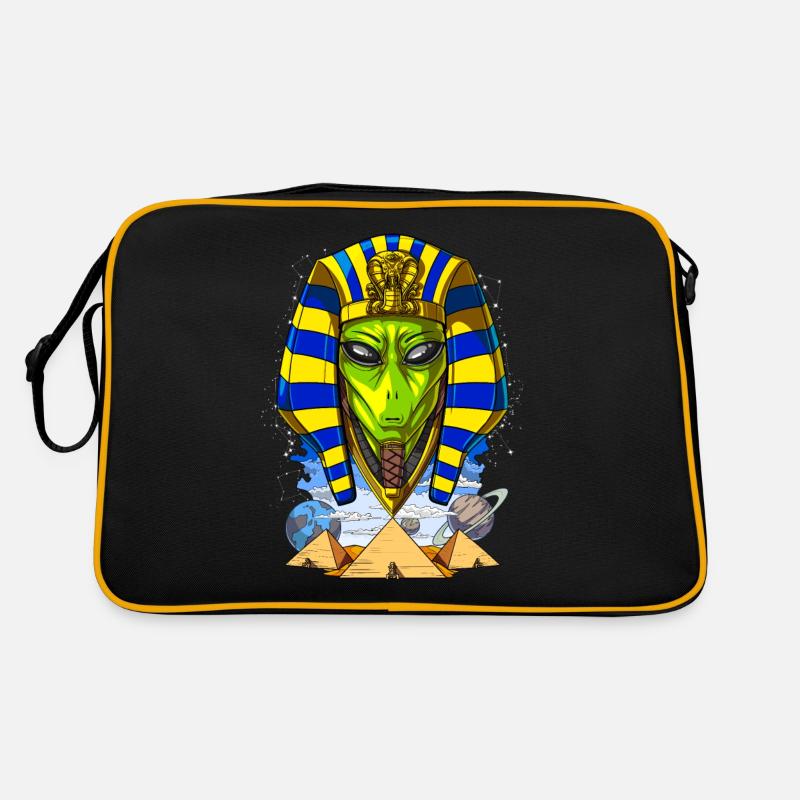 Alien Egypt Pharaoh Tutankhamun Ancient Anunnaki Retro Bag