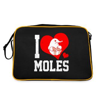 Mole - Retro Bag - black/gold - Back