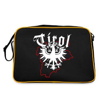 Tirol Gift Patriot Austria Vacances de vacances - Sac Retro - noir/or - Dos