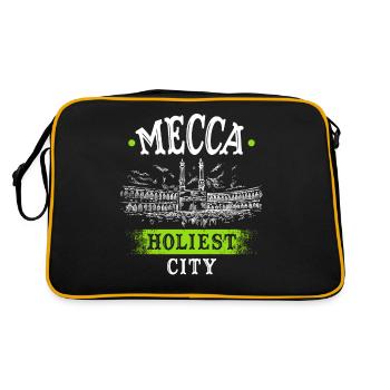 La Mecque - Sac Retro - noir/or - Dos