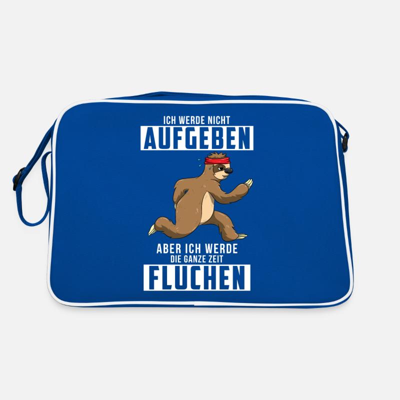 Ich Werde Nicht Aufgeben Lustiges Läufer Geschenk Retro Tasche