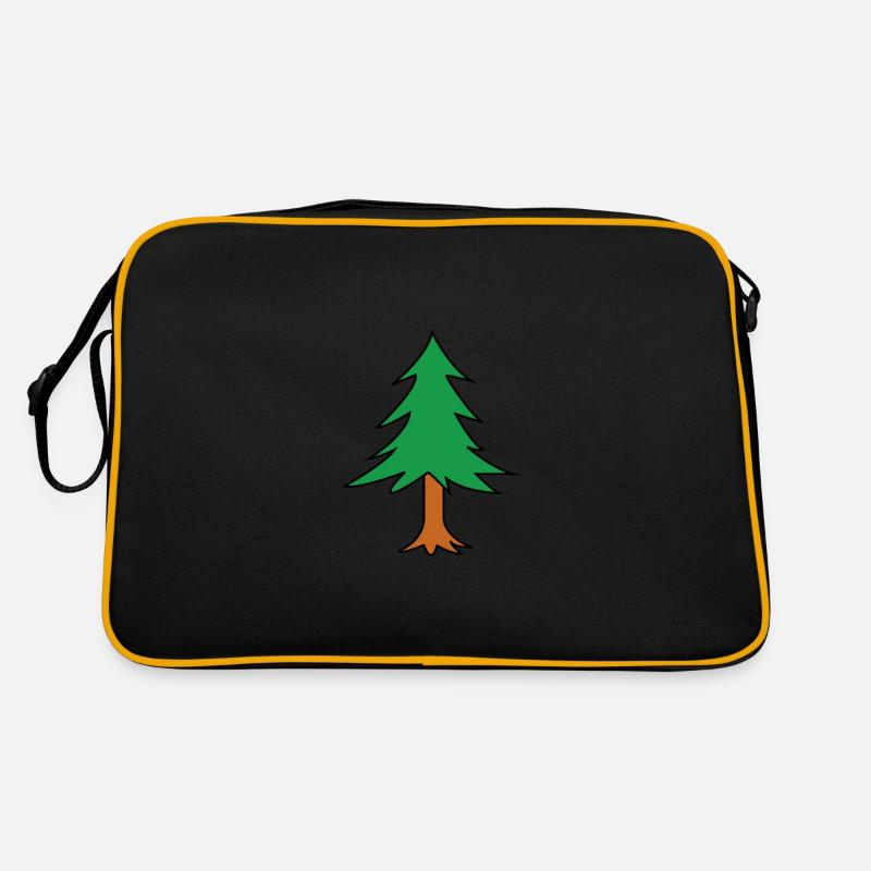 Fir tree tree fir gardener forest forests gift Retro Bag