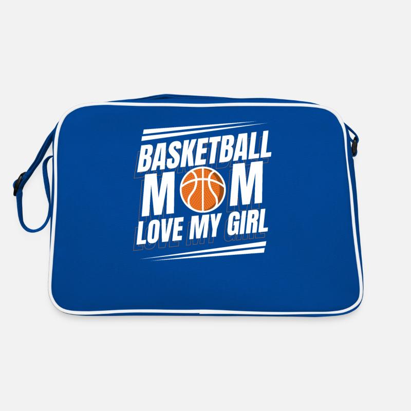 Basketball Mom Mutter Mama Retro Tasche