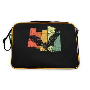 Bat - Retro Bag - black/gold - Back
