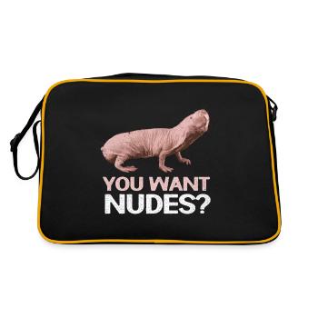 Sand puppy - Retro Bag - black/gold - Back