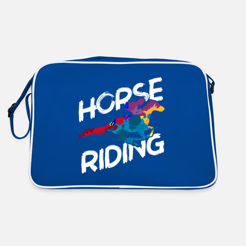 Cheval mongol Sac Retro