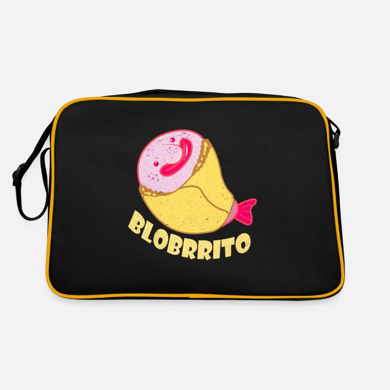 Blobfisch Retro Tasche