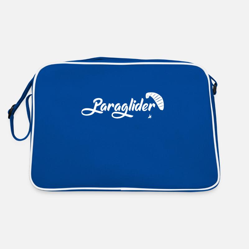 Paraglider Flight Paragliding Paraglide Pilot Retro Bag