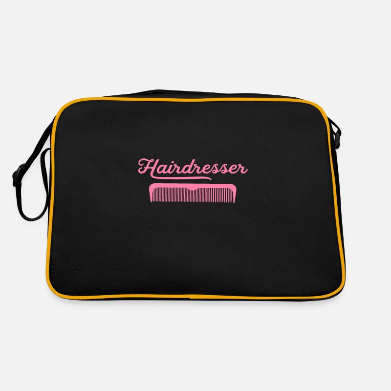 Friseuse Friseuse Friseuse Friseuse Retro Tasche