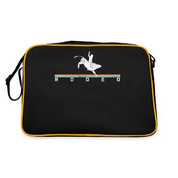 Rodeo - Sac Retro - noir/or - Dos