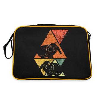 Rabbit Rabbit - Retro Bag - black/gold - Back