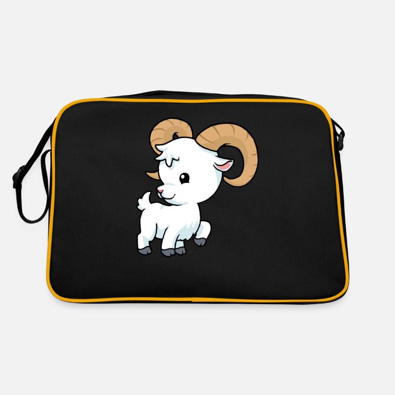 Aries Sternzeichen Widder Retro Tasche