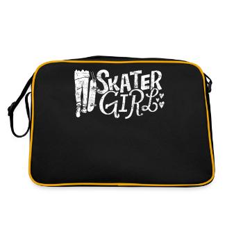 Planche à roulettes - Sac Retro - noir/or - Dos