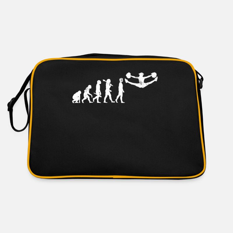 Cheerleading Cheerleading - Retro Tasche - Schwarz/Gold