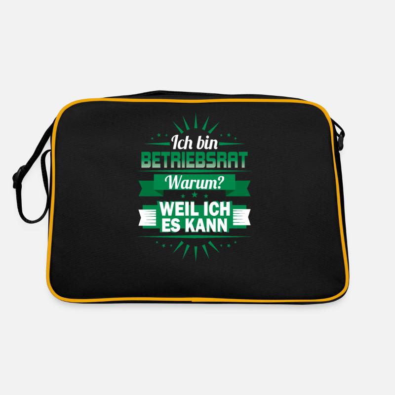 I am a works council - Why? Because I can! Retro Bag