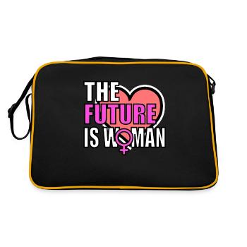 la révolution féminine le pouvoir féministe - Sac Retro - noir/or - Dos