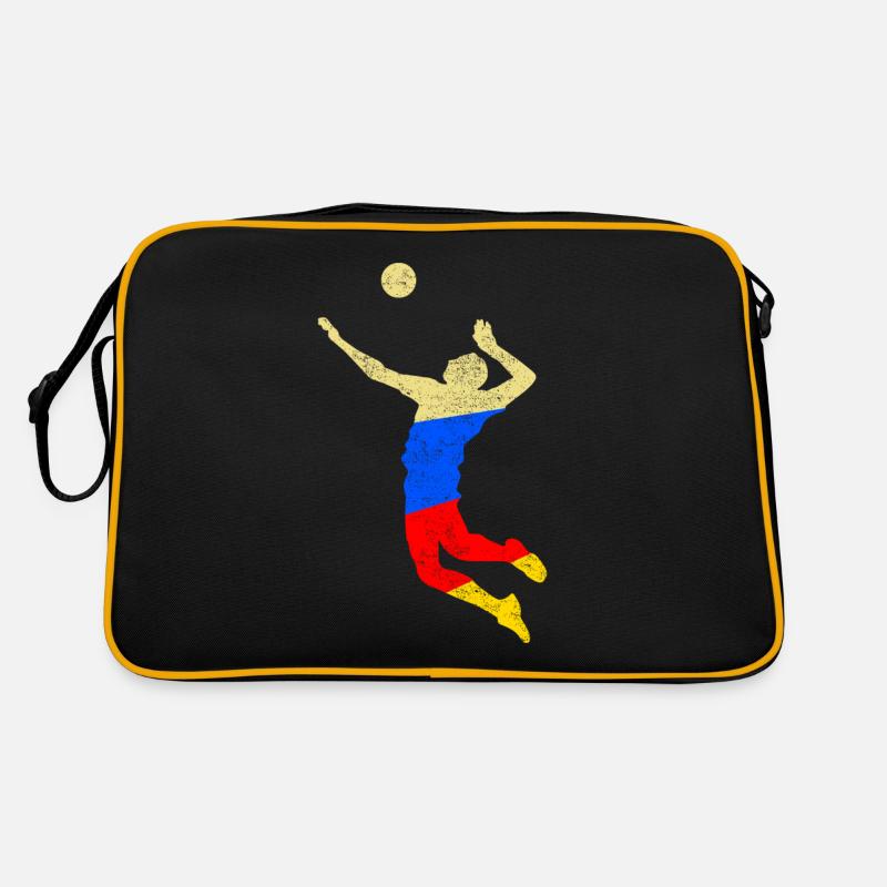 Volleyball volleyball player Retro Bag