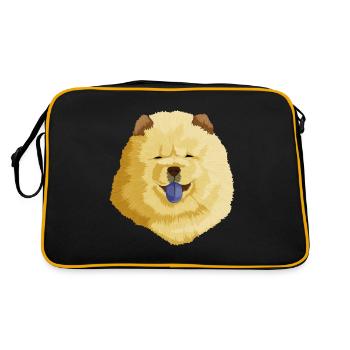 Chow Chow - Retro Bag - black/gold - Back