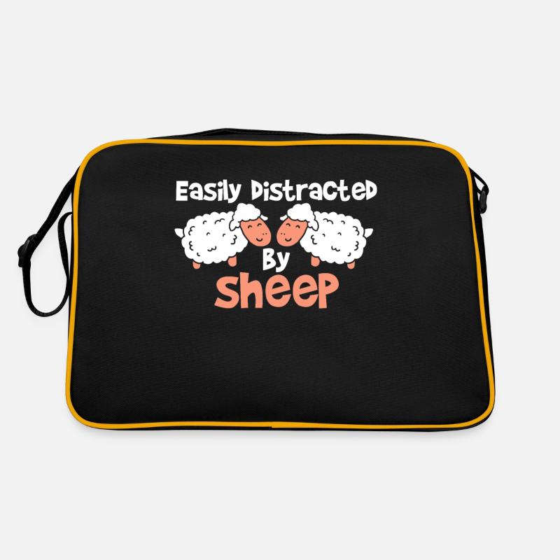 Schaf Schaf Schaf Retro Tasche