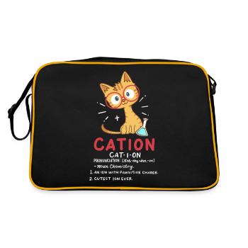 Science science - Retro Bag - black/gold - Back