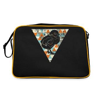 Chick - Retro Bag - black/gold - Back