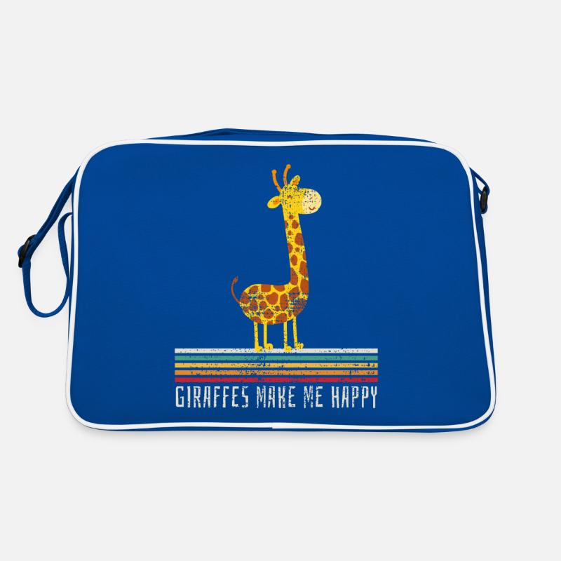 Giraffe Retro Tasche