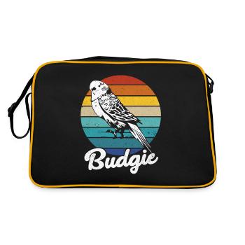 Perruche - Sac Retro - noir/or - Dos