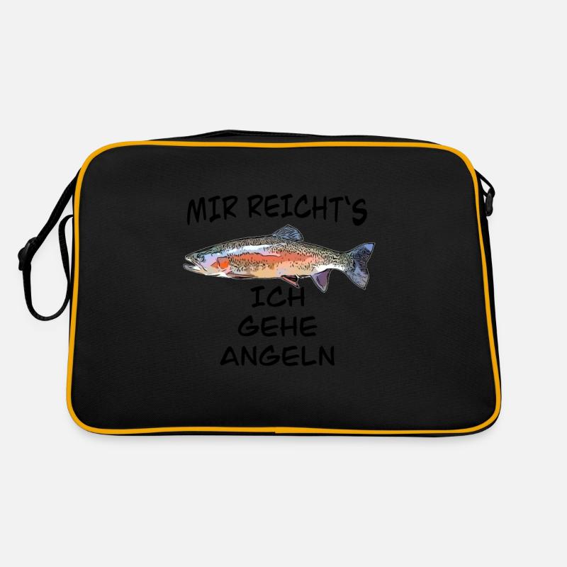 C'est assez pour moi, je vais à la pêche Sac Retro
