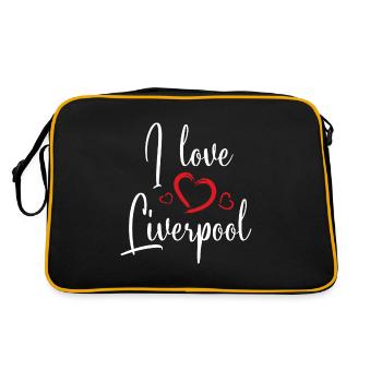 Liverpool - Retro Bag - black/gold - Back