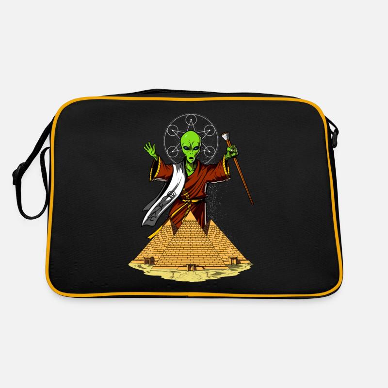 Conspiration des pyramides égyptiennes dans Space Alien Anunnaki Sac Retro