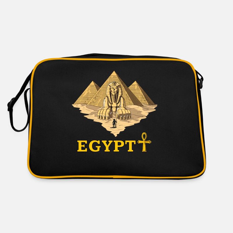 Egyptian Pyramids Sphinx Ancient Mythology Retro Bag