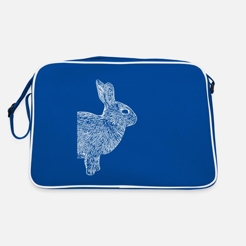Cute Rabbit Hasi Gift Retro Bag