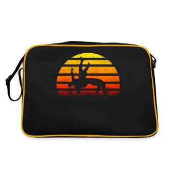 Vintage Judo - Retro Bag - black/gold - Back