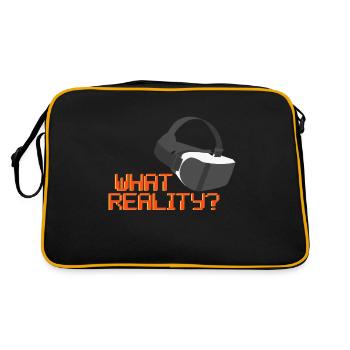 Réalité virtuelle Cool Shirt de réalité virtuelle - Sac Retro - noir/or - Dos