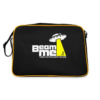 UFO - Retro Bag - black/gold - Back