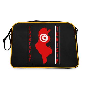 Tunisie - Sac Retro - noir/or - Dos