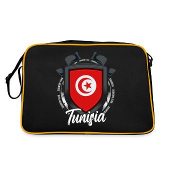 Tunisie - Sac Retro - noir/or - Dos
