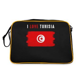 Tunisie - Sac Retro - noir/or - Dos