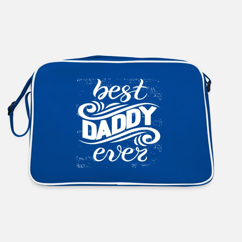 BEST DADDY EVER Retro Tasche