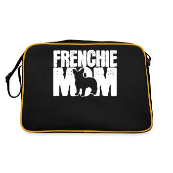 Bulldog français - Sac Retro - noir/or - Dos