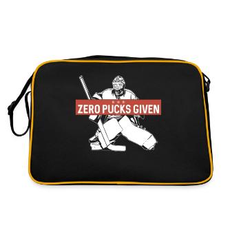 Patinage de glace de hockey hockey hockey - Sac Retro - noir/or - Dos