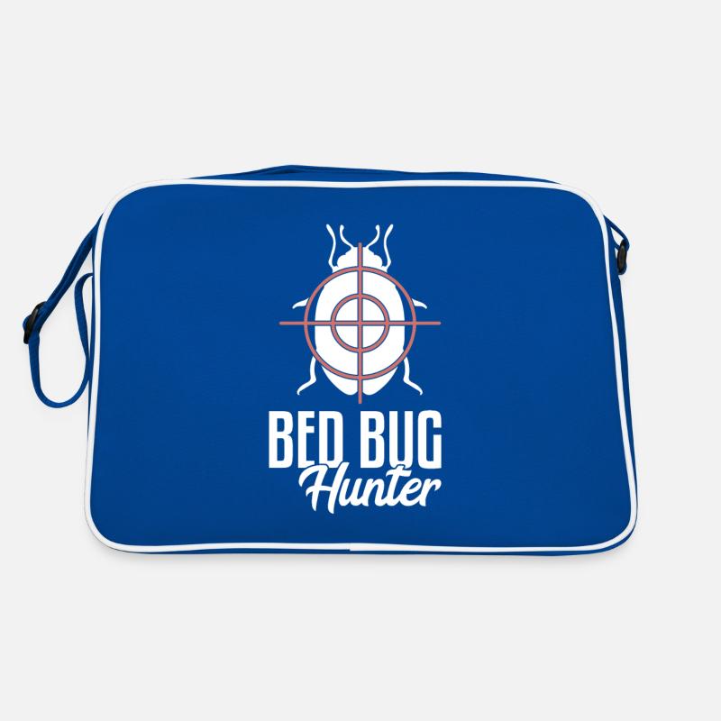 Bed Bug Hunter | Bed bugs, insects, hostel Retro Bag