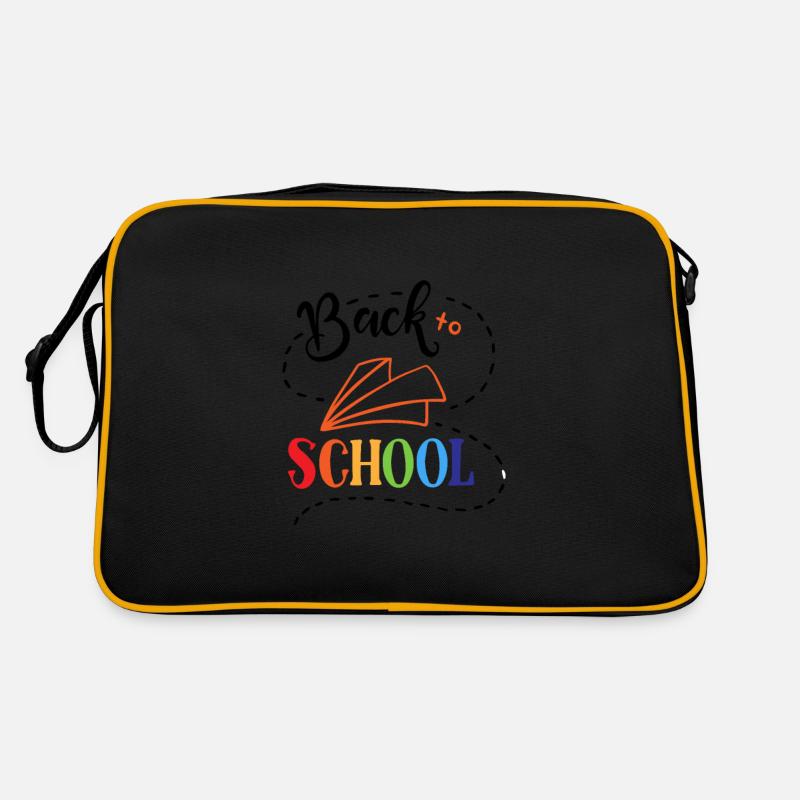 Retour à l’école pour les garçons et les filles Sac Retro