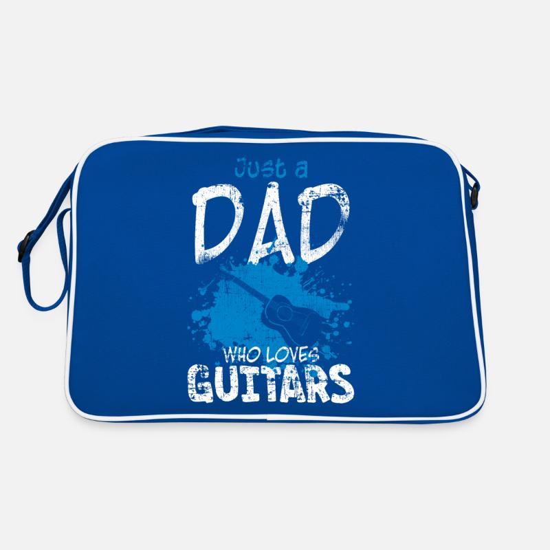 Guitariste papa guitare Sac Retro