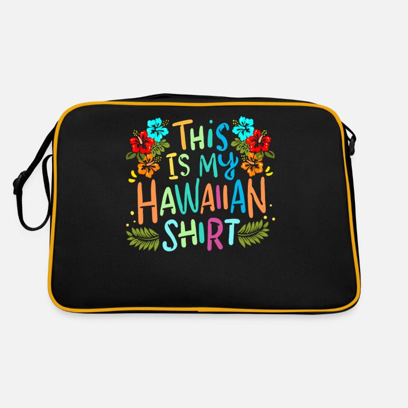 Hawaii beach Retro Bag