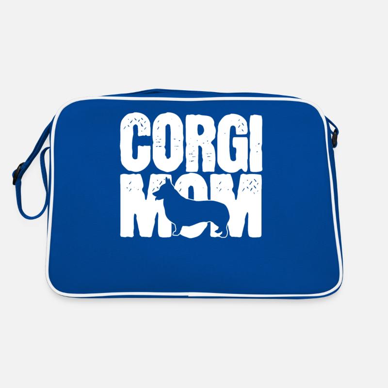 Corgi-Mutter Retro Tasche