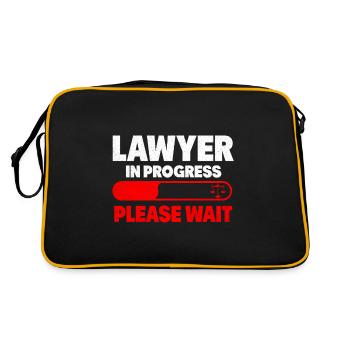Avocat avocat juge - Sac Retro - noir/or - Dos