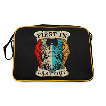 Service de prévention des incendies Proverbes 112 cadeau AGT - Sac Retro - noir/or - Dos